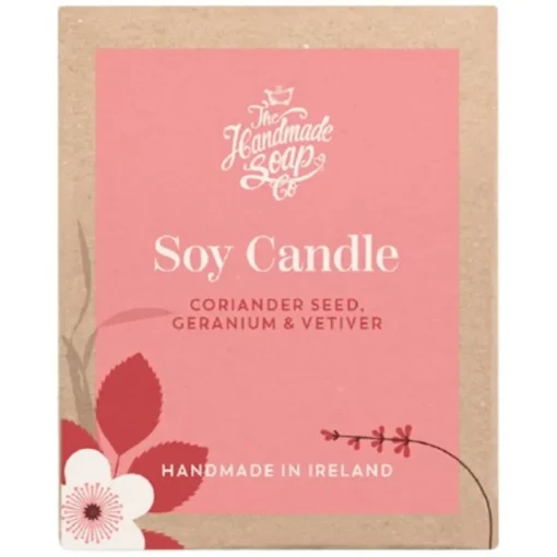 Coriander Seed, Geranium & Vetiver Soy Candle von The Handmade Soap