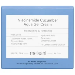 Creme Niacinamide Cucumber Aqua Gel Cream von Meisani