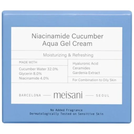 Creme Niacinamide Cucumber Aqua Gel Cream von Meisani