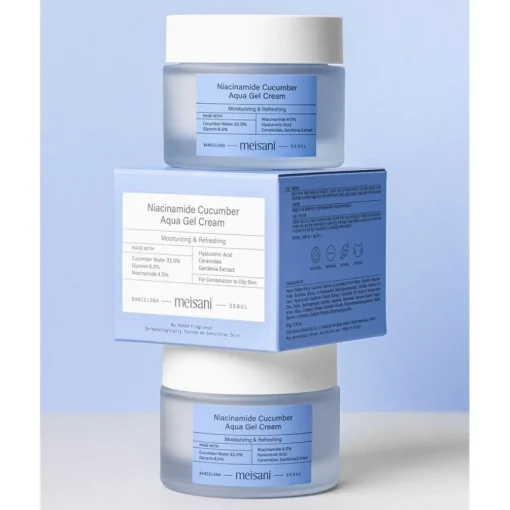 Creme Niacinamide Cucumber Aqua Gel Cream von Meisani
