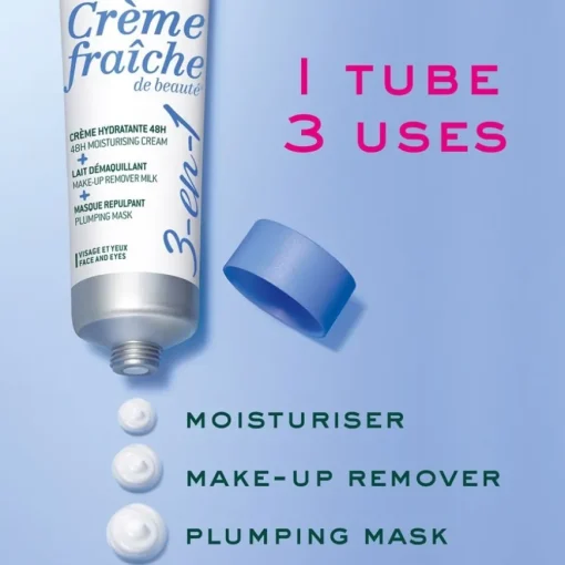 Crème Fraîche de Beauté 3-in-1 Cream Milk Mask von Nuxe