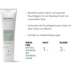 Curls Stylesign Curls hochglanz Gel-Wachs von Goldwell