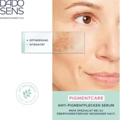 DADO SENS ANTI-PIGMENTFLECKEN SERUM - bei zu Überpigmentierung neigender Haut