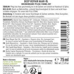 Deep Repair Haar Öl von Sante Naturkosmetik