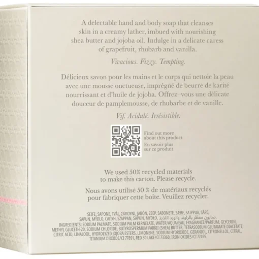 Delicious Rhubarb & Rose Perfumed Soap von Molton Brown