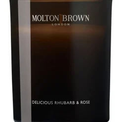 Delicious Rhubarb & Rose Scented Candle von Molton Brown