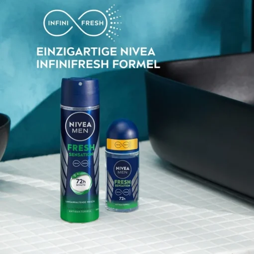 Deodorant Antitranspirant Deospray Fresh Sensation NIVEA MEN von NIVEA