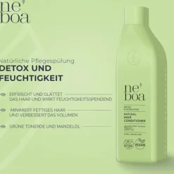 Detox & Hydration Natural Conditioner Normal and Oily Hair von Neboa