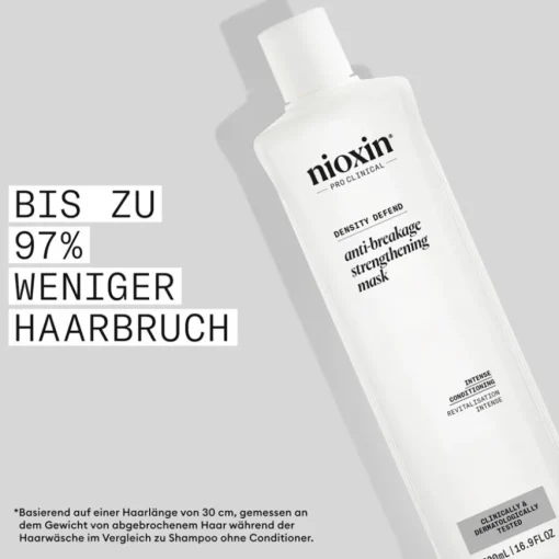 Dichteres Haar und Anti-Aging Density Defend Anti-Breakage Strengthening Mask von Nioxin