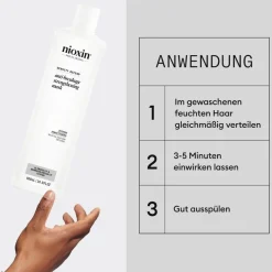 Dichteres Haar und Anti-Aging Density Defend Anti-Breakage Strengthening Mask von Nioxin