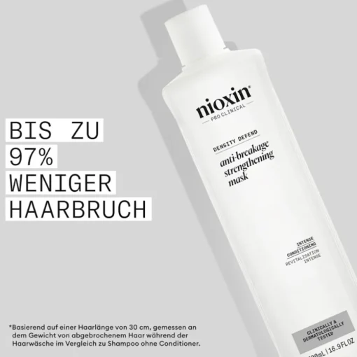 Dichteres Haar und Anti-Aging Density Defend Anti-Breakage Strengthening Mask von Nioxin