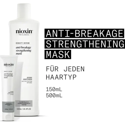 Dichteres Haar und Anti-Aging Density Defend Anti-Breakage Strengthening Mask von Nioxin