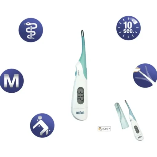 Digital High Speed Thermometer PRT1000CE  von BRAUN