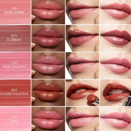 DIOR Dior Addict Refill Refill für den Lippenstift mit Glanz-Finish – Intensive Farbe – 90 % Inhaltsstoffe natürlichen Ursprungs