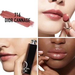 DIOR Dior Addict Refill Refill für den Lippenstift mit Glanz-Finish – Intensive Farbe – 90 % Inhaltsstoffe natürlichen Ursprungs