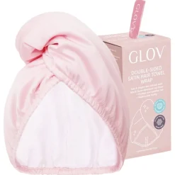 Doppelseitiger Satin-Mikrofaser Haarturban Hair Wrap Satin von GLOV