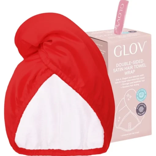 Doppelseitiger Satin-Mikrofaser Haarturban Hair Wrap Satin von GLOV