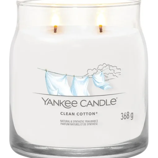 Duftkerzen Clean Cotton von Yankee Candle