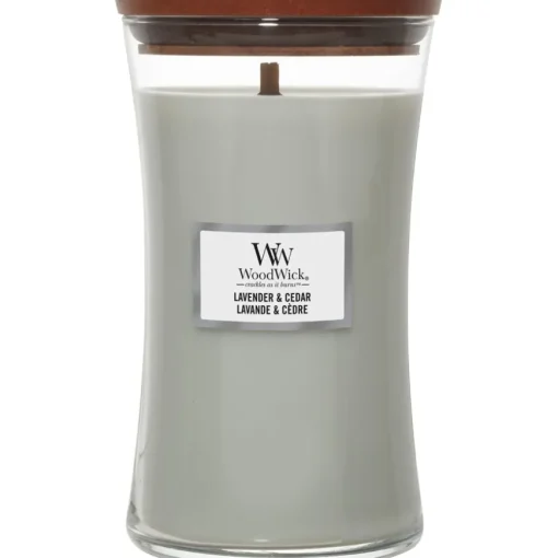 Duftkerzen Lavender + Cedar von WoodWick