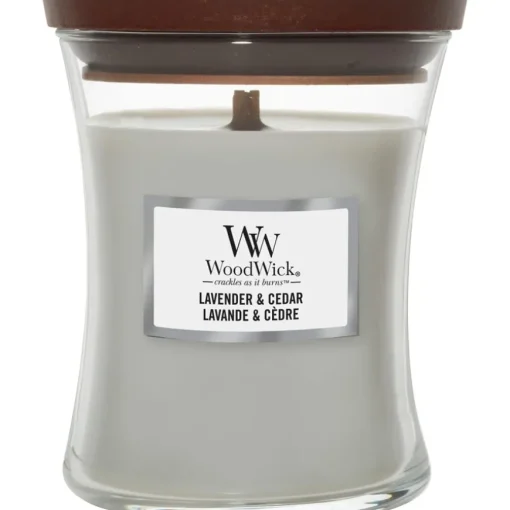Duftkerzen Lavender + Cedar von WoodWick