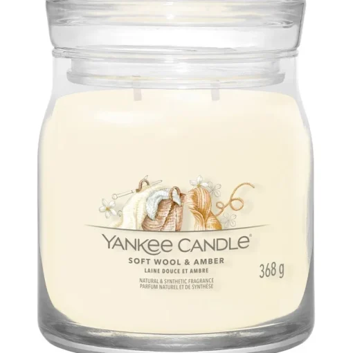 Duftkerzen Soft Wool & Amber von Yankee Candle