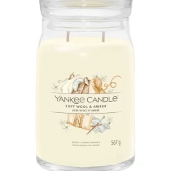 Duftkerzen Soft Wool & Amber von Yankee Candle