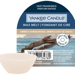 Duftwachs Amber & Sandalwood Brown von Yankee Candle