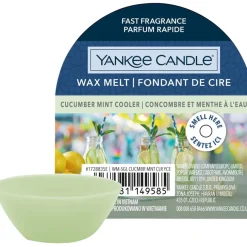 Duftwachs Cucumber Mint Cooler Green von Yankee Candle