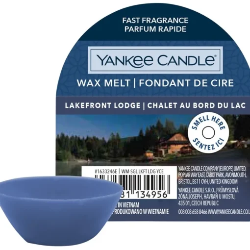 Duftwachs Lakefront Lodge Blue von Yankee Candle