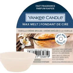 Duftwachs Vanille Creme Brûlée Brown von Yankee Candle