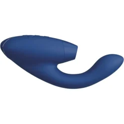Duo 2 Luxuriöser Dual Stimulator Mit Pleasure Air Technologie Für Die Klitoris Und Vibration Für Den G-Punkt Blueberry von Womanizer