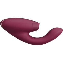 Duo 2 Luxuriöser Dual Stimulator Mit Pleasure Air Technologie Für Die Klitoris Und Vibration Für Den G-Punkt Boradeaux von Womanizer