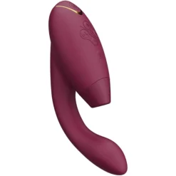 Duo 2 Luxuriöser Dual Stimulator Mit Pleasure Air Technologie Für Die Klitoris Und Vibration Für Den G-Punkt Boradeaux von Womanizer