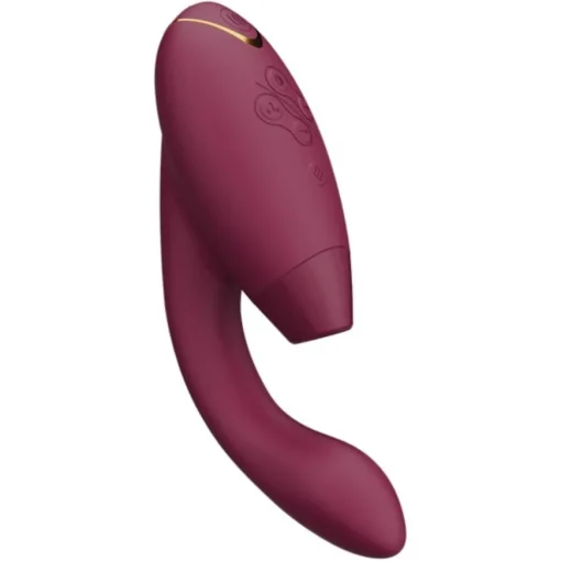 Duo 2 Luxuriöser Dual Stimulator Mit Pleasure Air Technologie Für Die Klitoris Und Vibration Für Den G-Punkt Boradeaux von Womanizer
