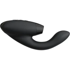 Duo 2 Luxuriöser Dual Stimulator Mit Pleasure Air Technologie Für Die Klitoris Und Vibration für den G-Punkt Black von Womanizer