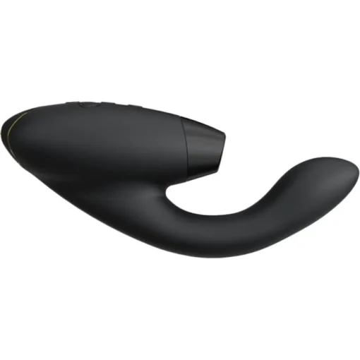 Duo 2 Luxuriöser Dual Stimulator Mit Pleasure Air Technologie Für Die Klitoris Und Vibration für den G-Punkt Black von Womanizer