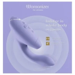 Duo 2 Luxuriöser Dual Stimulator Mit Pleasure Air Technologie Für Die Klitoris Und Vibration Für Den G-Punkt Lilac von Womanizer