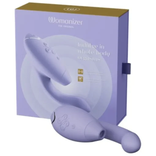 Duo 2 Luxuriöser Dual Stimulator Mit Pleasure Air Technologie Für Die Klitoris Und Vibration Für Den G-Punkt Lilac von Womanizer