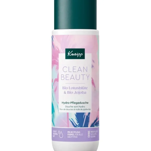Duschpflege Clean Beauty Hydro-Pflegedusche Bio Lotusblüte & Bio Jojoba von Kneipp