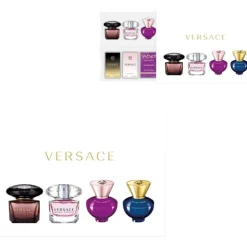Dylan Blue Pour Femme Miniaturen-Set von Versace