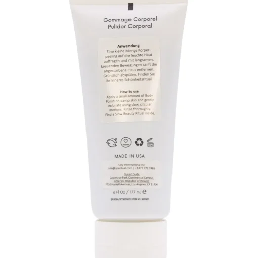 Earl Grey Body Polish Peeling von Sparitual