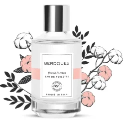 Eau de Toilette 95% Organics Freesia & Coton von Berdoues