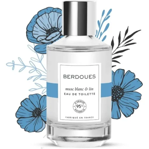 Eau de Toilette 95% Organics Musc Blank & Lin von Berdoues