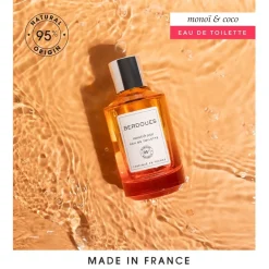Eau de Toilette 95% Organics Monoi & Coco von Berdoues