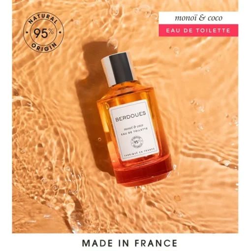 Eau de Toilette 95% Organics Monoi & Coco von Berdoues