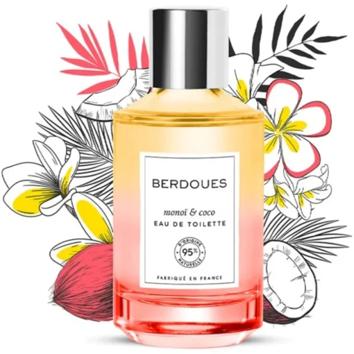 Eau de Toilette 95% Organics Monoi & Coco von Berdoues