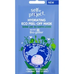 Eco Sparkle #Shine like an Earth Lover Feuchtigkeitsspendende Peel-Off Maske von Selfie Project