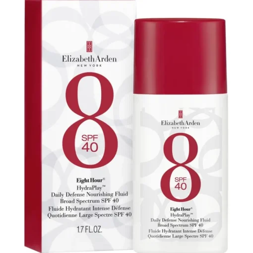 Eight Hour HydraPlay™ Daily Defense Nourishing Fluid Broad Spectrum SPF 40 von Elizabeth Arden
