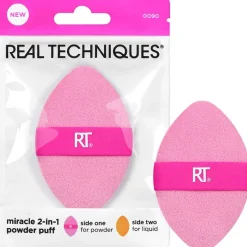 Einzelne Schwämme Miracle 2-in-1 Powder Puff von Real Techniques