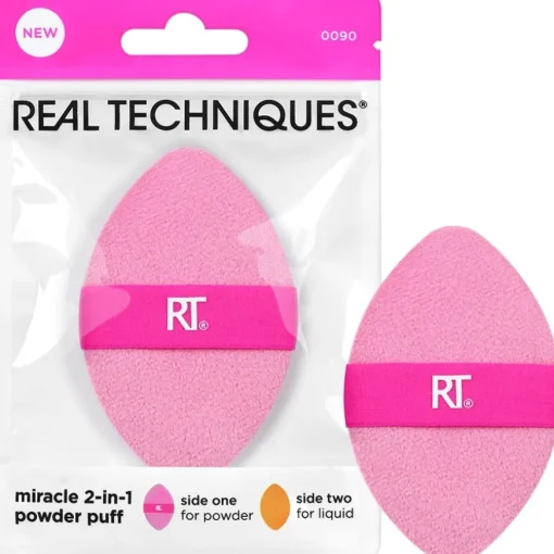 Einzelne Schwämme Miracle 2-in-1 Powder Puff von Real Techniques